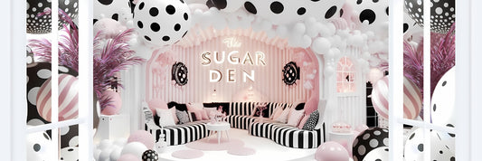 Sumptuous and glamorous lounge area called The Sugar Den