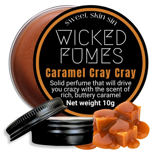 image of caramel cray cray gourmand caramel solid perfume