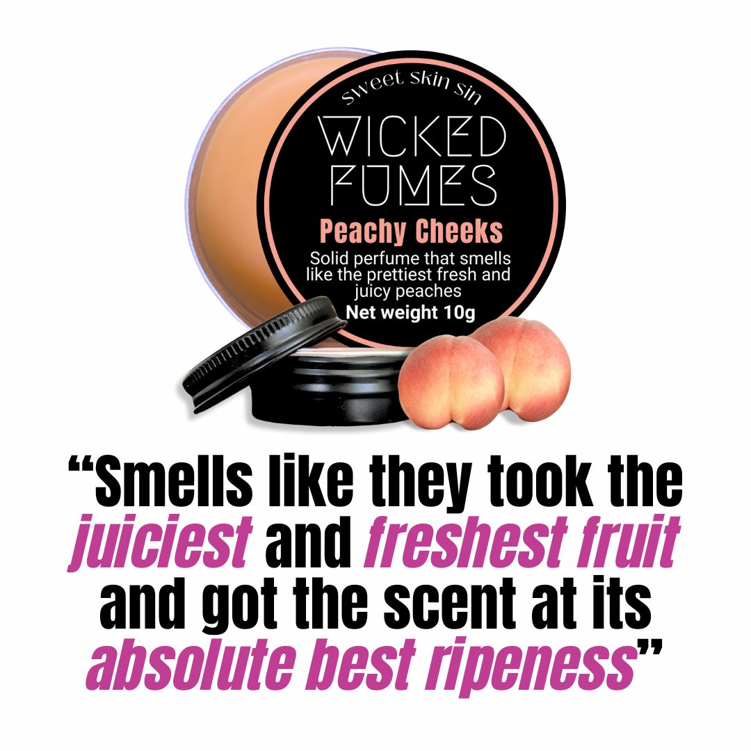 Peachy Cheeks Perfume – Sweet Juicy Peach Squeeze