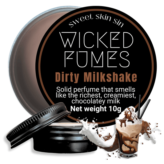 photo of dirty milkshake chocolate fragrance by wicked fumes