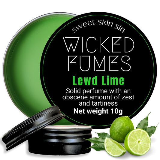 product image of lewd lime scented solid perfume