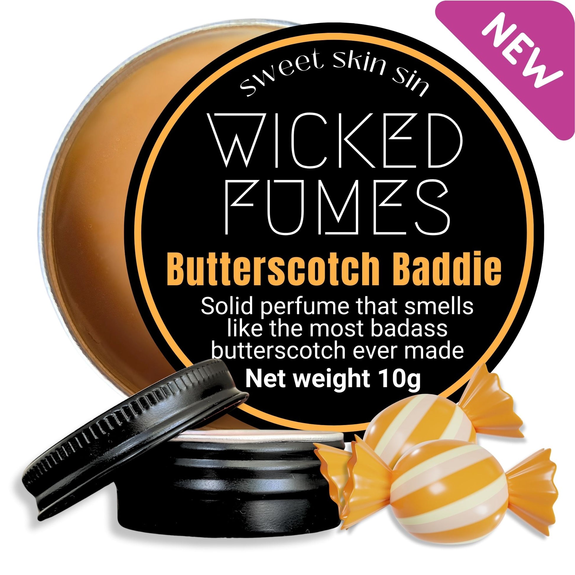 image of butterscotch perfume by wicked fumes