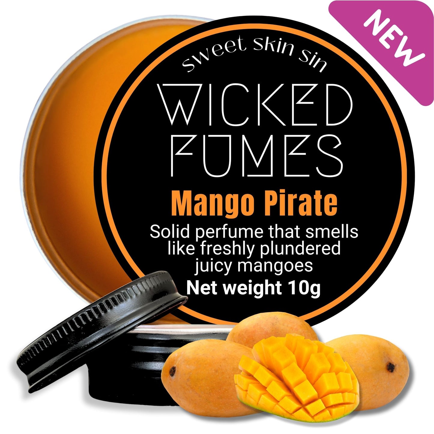 photo of mango pirate fragrance by wicked fumes