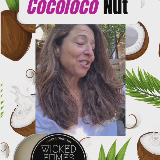 video highlights of customer reviews of cocoloco nut coconut solid perfume it smells so good it's beautiful and soft
